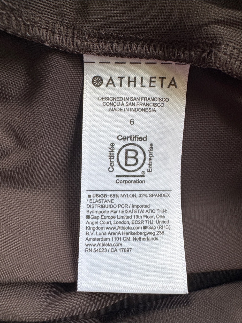 Athleta Pinnacle Wide-Leg Dress Pants in Brown - Picture 3 of 3